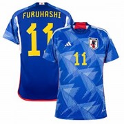 Camisetas De Futbol Selección Japón Copa Mundial 2022 Kyogo Furuhashi 11 Primera Equipación..